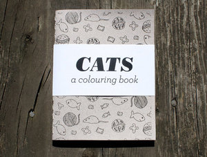 Cats - A Colouring Book