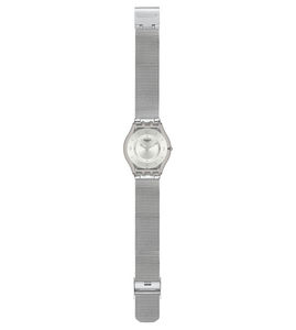 часики SWATCH METAL KNIT SFM118M