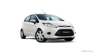 Ford Fiesta white