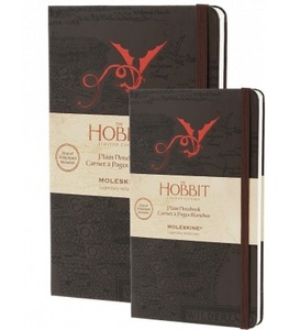 Записная книжка Moleskine Hobbit нелинованная (большая)