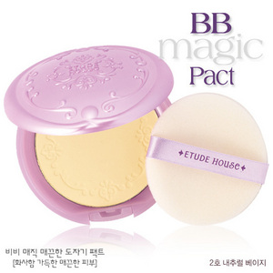 ETUDE HOUSE BB Magic Pact, #2 Natural Beige, 15g