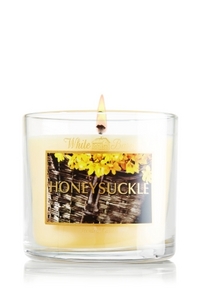 White Barn  4 oz. Small Candle  Honeysuckle