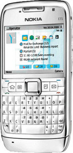 Nokia E71, белый