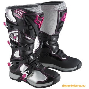 2012 Fox Comp 5 Womens Boots – Black/Pink