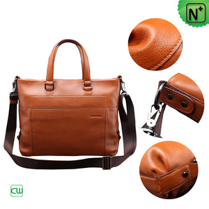 Mens Leather Business Briefcase CW901579 - m.cwmalls.com