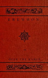 "Erewhon" by Samuel Butler, 1872