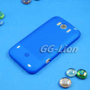 sea blue.matte TPU Case Skin Cover for HTC Sensation XL,Runnymede,X315E