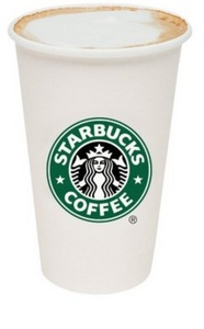 Латте из Starbucks