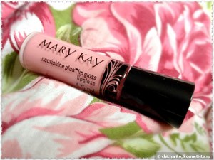 Блеск для губ Mary Kay NouriShine Plus "Pink Parfait"