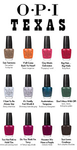 OPI Texas Collection