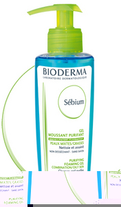 Bioderma Sebium - Gel moussant purifiant