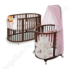 Кровать-трансформер 2 в 1 Stokke Sleepi