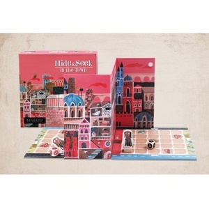 Board game "Hide in the town" by Marbushka