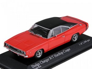 1:43 Dodge CHARGER - 1968 - BRIGHT RED