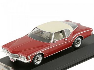 1:43 Buick RIVIERA Coupe 1971 Red With White Roof