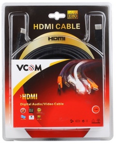 Кабель VCOM HDMI 19M/M ver:1.4+3D, 15m