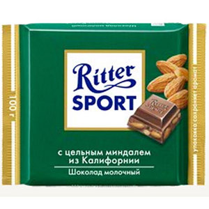 Ritter Sport с миндалем