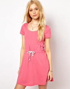 Vero Moda Drawstring Waist Dress