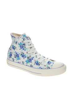 Converse All Star Floral High Top Trainers