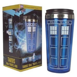 Doctor Who TARDIS 16 oz. Travel Mug