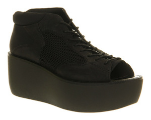 Vagabond Orixa lace up black leather