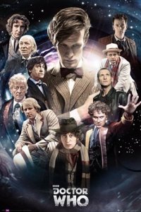 Doctor Who - TV Show Poster (Regenerate - 11 Doctors In Time Vortex) (Size: 24" x 36")