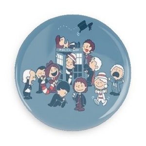 Doctor Who; Peanuts Themed Cartoon of All 11 Doctors