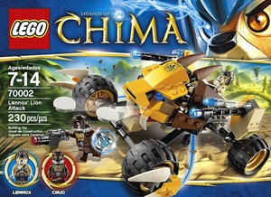 Lego Legends of Chima Lennox Lion Attack