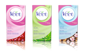 восковые полоски veet