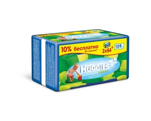 Салфетки влажные Huggies без добавок