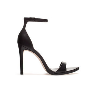 Basic Black Heeled Sandals