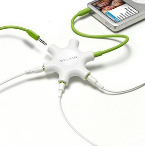 Разветвитель для наушников Belkin RockStar