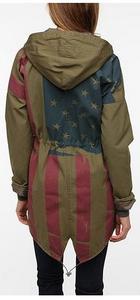 BDG Americana Flag-Back Surplus Jacket