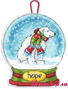 Hope Snow Globe Ornament