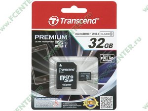 Карта памяти microSD 32 Гбайта для планшета