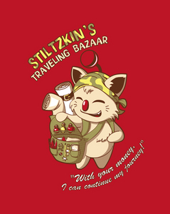 футболка Stiltzkin's traveling bazaar