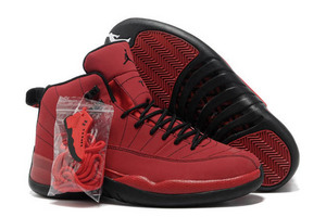 Air Jordan 12 Retro All University Red/Black Nike Athletic Shoes 67121