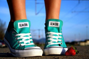 Бирюзовые Converse