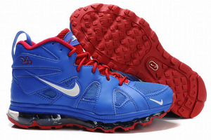 mens blue and red nike griffey fury 2012 sneakers 25655