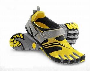 Vibram Five Fingers Komodosport Yellow/Black/Silver/grey Men's 25931