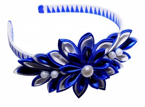 Electric blue headband