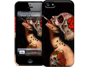 ЧЕХОЛ ДЛЯ IPHONE 5 VIVA LA MUERTE ARTIST BY GELASKINS