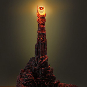 Eye of Sauron Desk Lamp