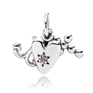 FAITH, HOPE AND LOVE TRINITY PENDANT CHARM