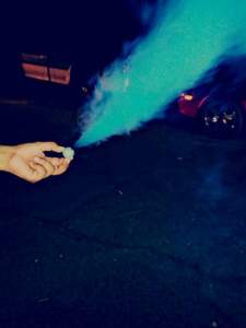 smoke bomb