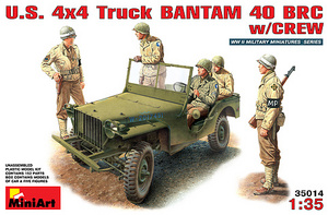 Truck Bantam w crew (or Willys)