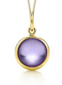 Paloma Picasso® amethyst dot charm and chain