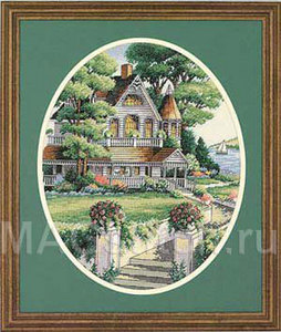 Lovely Victorian Home - Милый викторианский дом Dimensions 03874 набор для вышивания