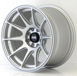 XXR527 17x8.25 ET35 5x100/114.3 Hyper Silver