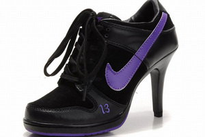 Nike Dunk SB Low Heels Black/Purple